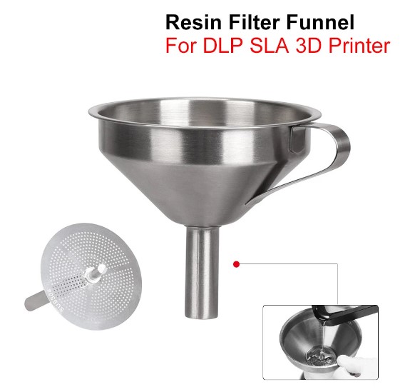 3D Printing Uv Resin - Filtro a imbuto per resina per