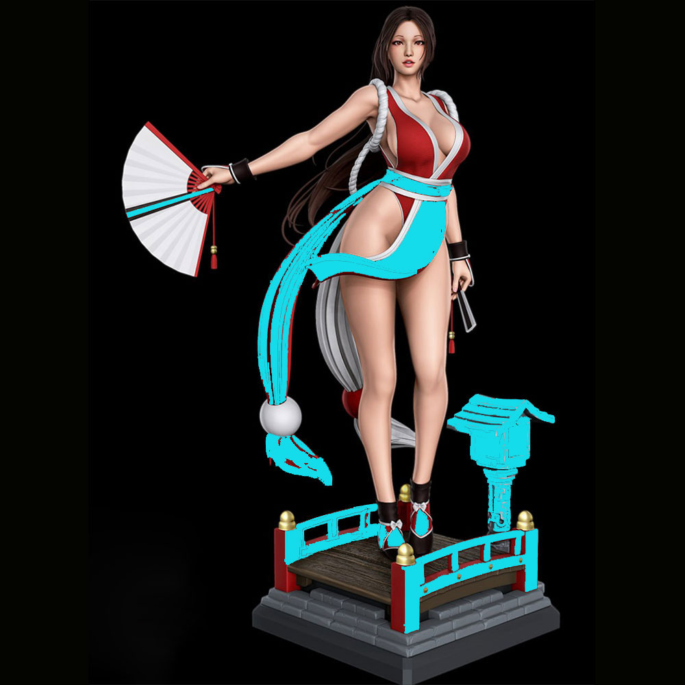 3D Printing App - Statua in Resina di Ragazza Sexy