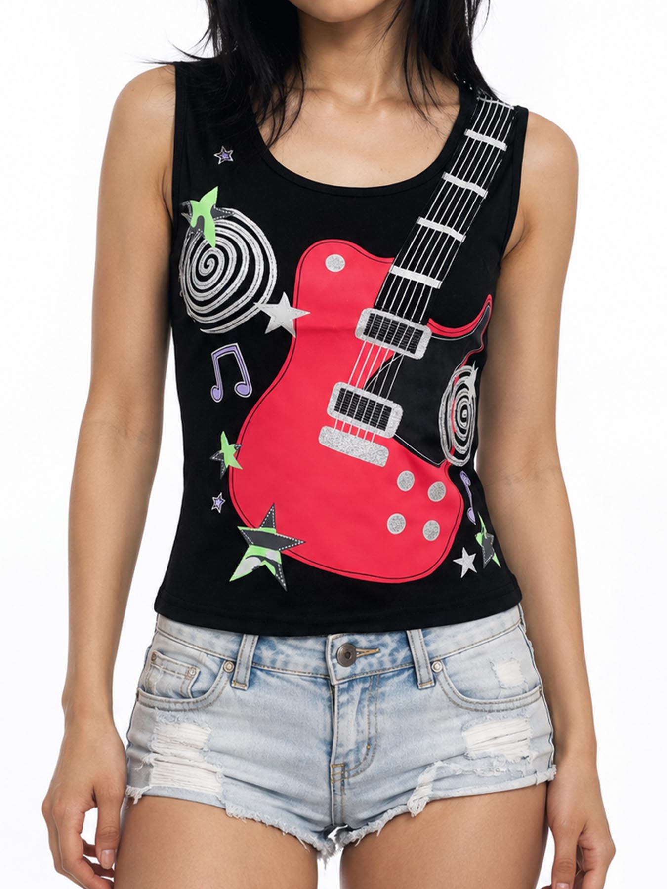 3D Printing Guitar - Nuova Canotta Estiva 2026 Stile Gotico