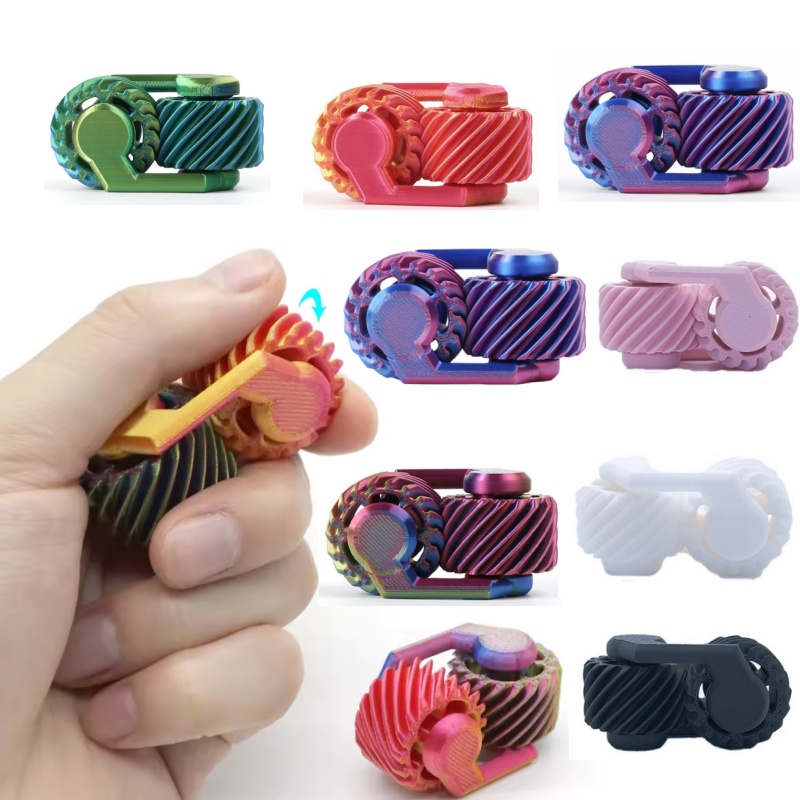 3D Printing Gears - Fidget Spinner Stampato in 3D, Mini