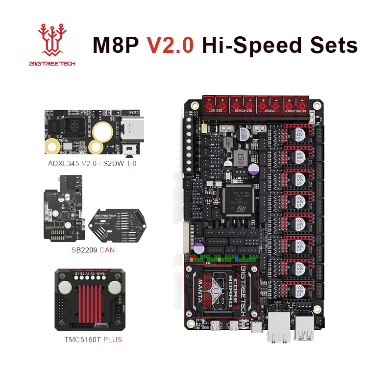 BTT SB2209 Manta M8P V2.0 Sche - 3D Printing Klipper recensione e prezzo