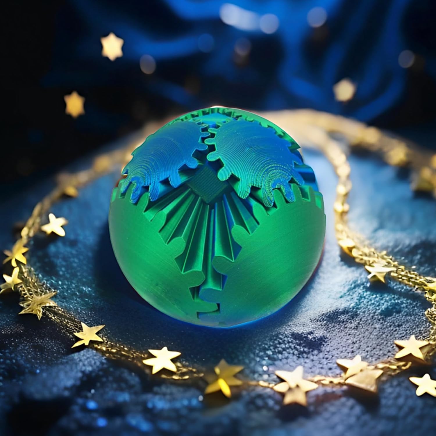Gear Ball 3D Stampato Fidget T - 3D Printing Gears recensione e prezzo