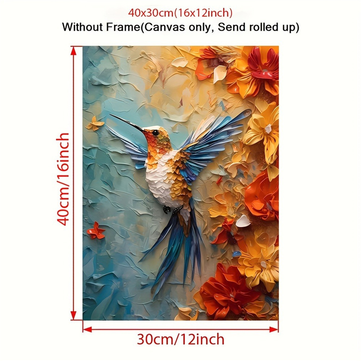 Vivace colibrì e texture flore - 3D Printing Room recensione e prezzo