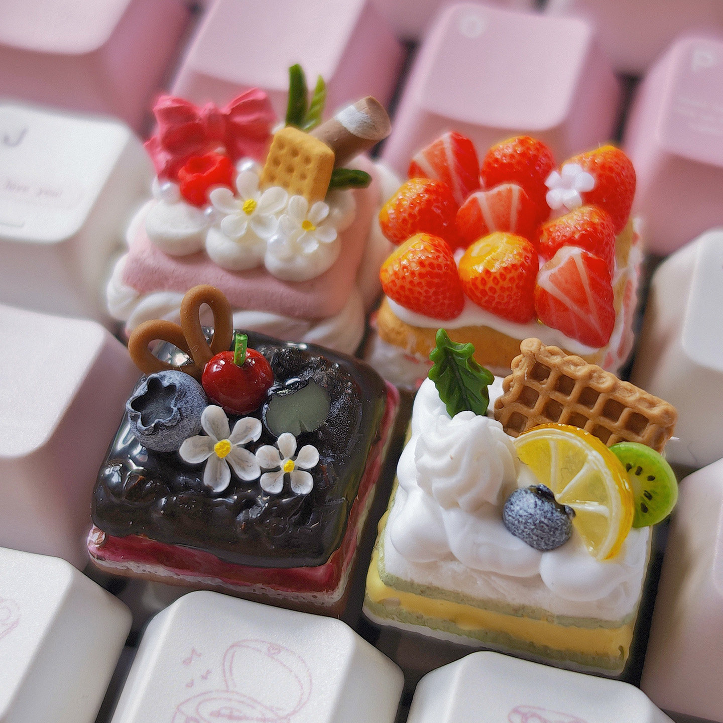 Set di Tasti a Tema Torta, Key - 3D Printing Keyboard Keys recensione e prezzo