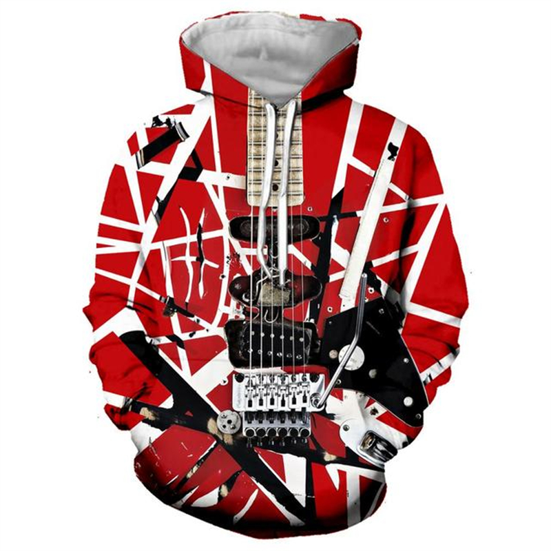 Felpa con cappuccio stampata c - 3D Printing Guitar recensione e prezzo