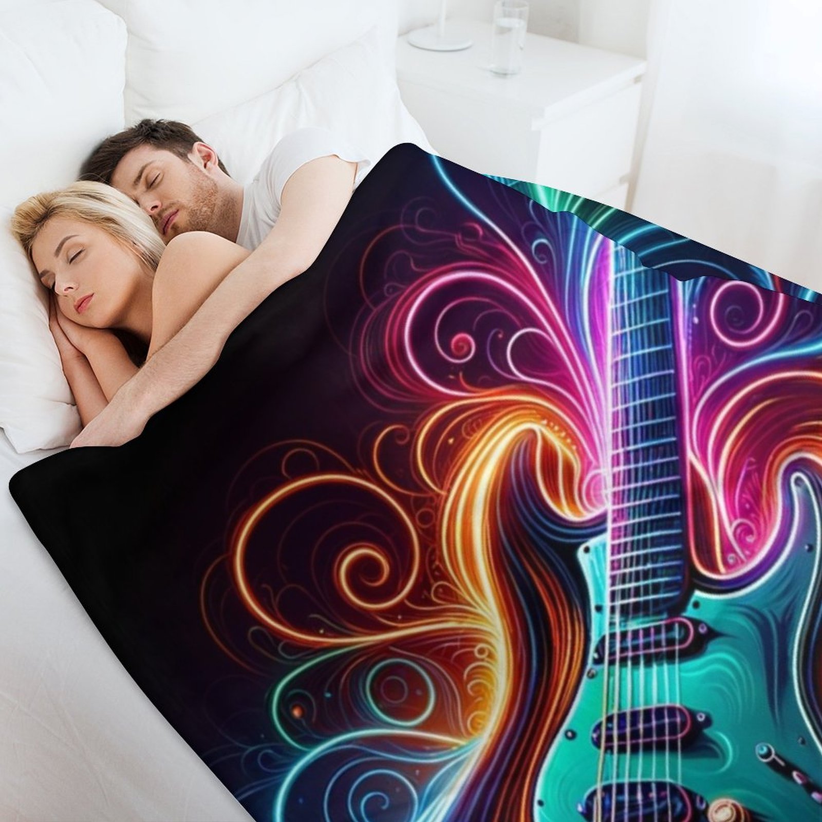 Neon Groove - Coperta morbida  - 3D Printing Guitar recensione e prezzo