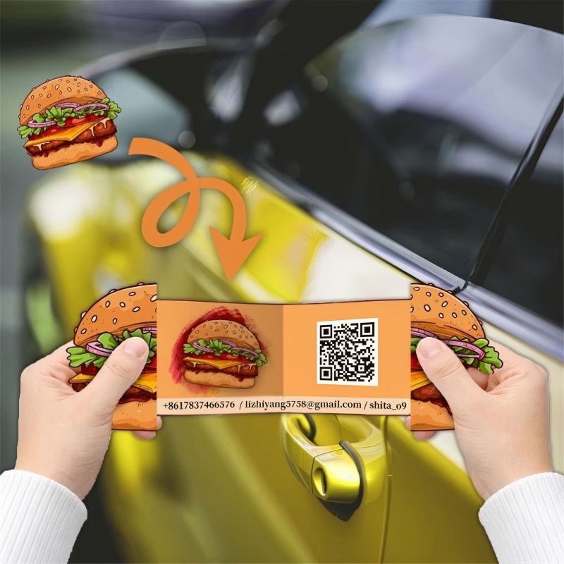 Modello di biglietto da visita - 3D Printing Qr Code recensione e prezzo
