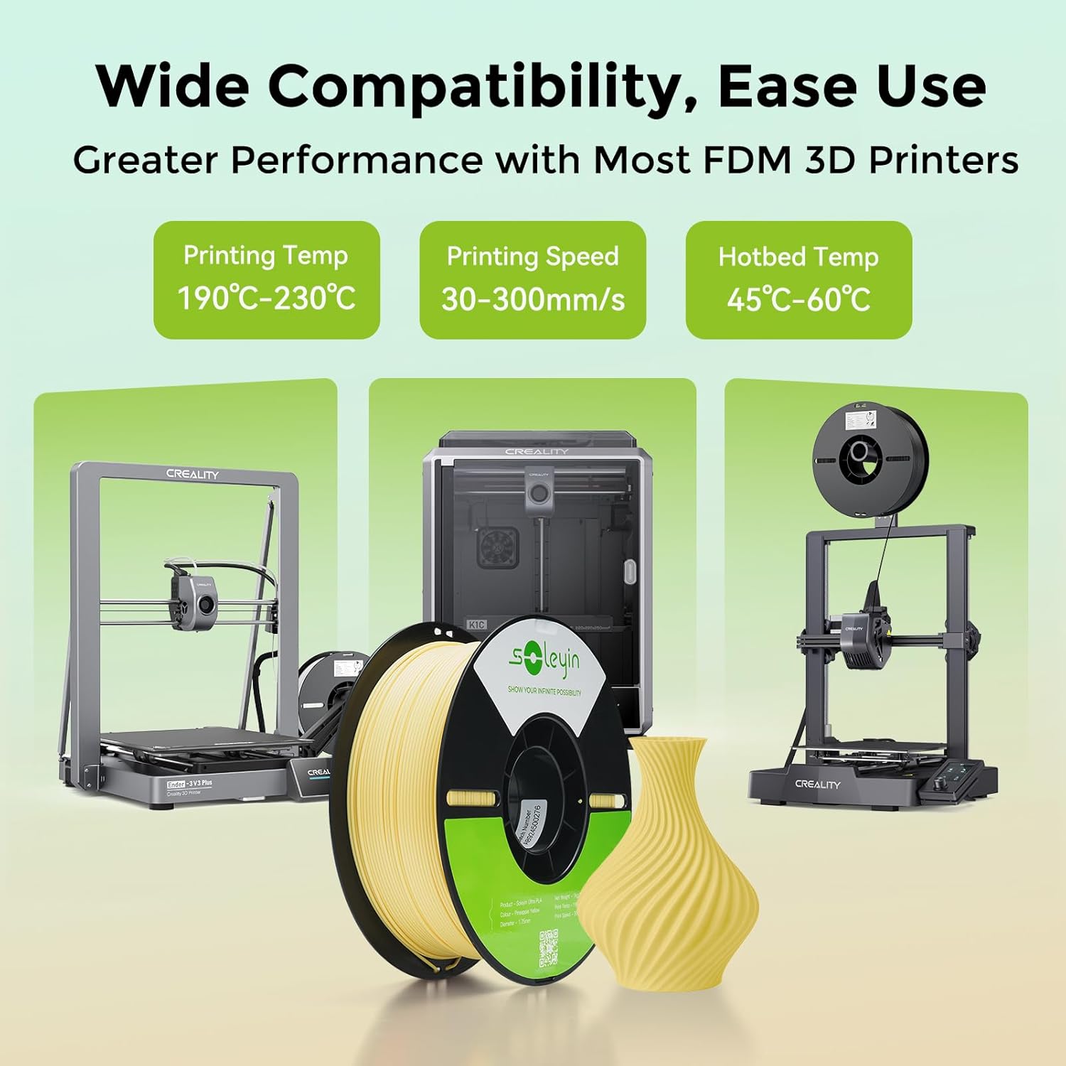 Filamento PLA Premium Creality - 3D Printing Result recensione e prezzo