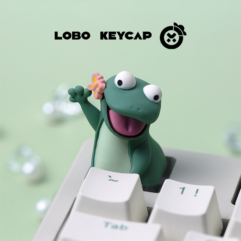 Keycap Lobo a Forma di Lucerto - 3D Printing Keyboard Keys recensione e prezzo