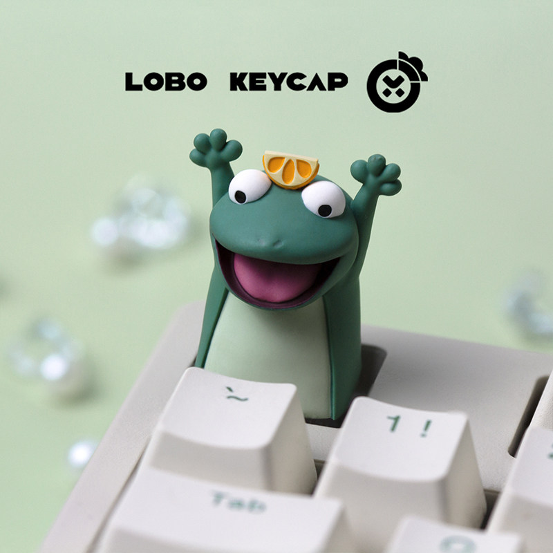 Keycap Lobo a Forma di Lucerto - 3D Printing Keyboard Keys recensione e prezzo