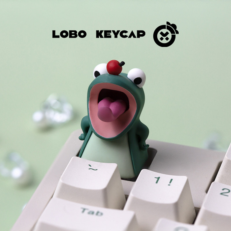 Keycap Lobo a Forma di Lucerto - 3D Printing Keyboard Keys recensione e prezzo