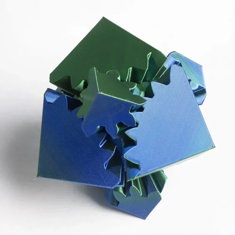 Decorazione del desktop Cubo s - 3D Printing Gears recensione e prezzo