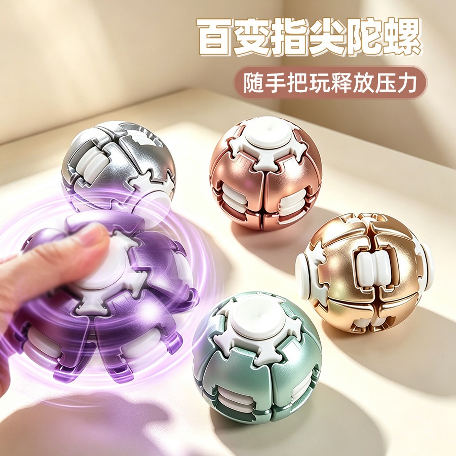 Fidget Spinner a Sfera 3D Stam - 3D Printing Gears recensione e prezzo