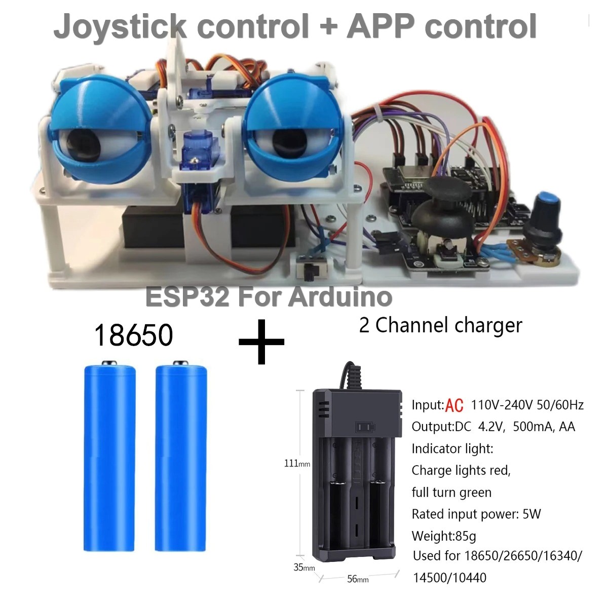 Kit Robot Programmabile ESP32  - 3D Printing App recensione e prezzo