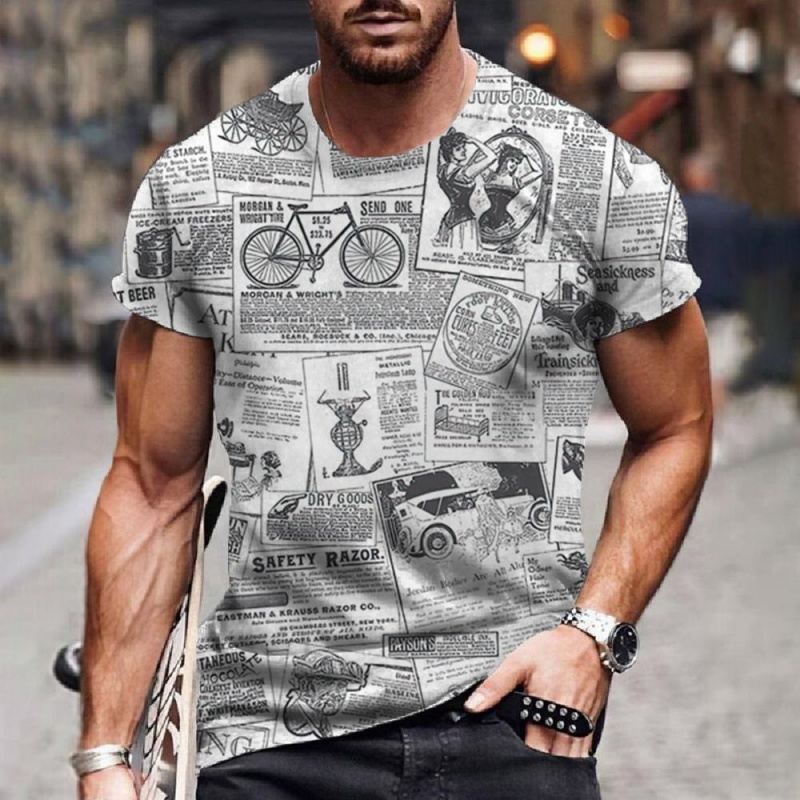 T-shirt con motivo di giornali - 3D Printing Journal recensione e prezzo