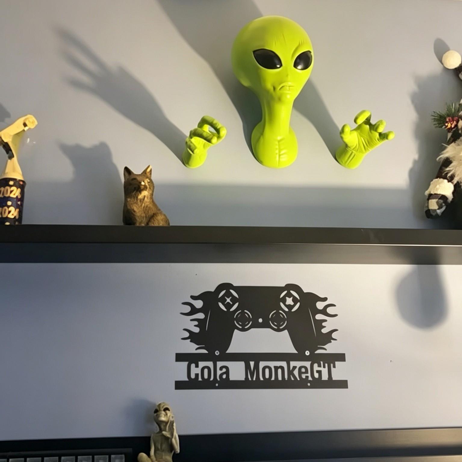1 ciondolo alieno verde, scult - 3D Printing Room recensione e prezzo