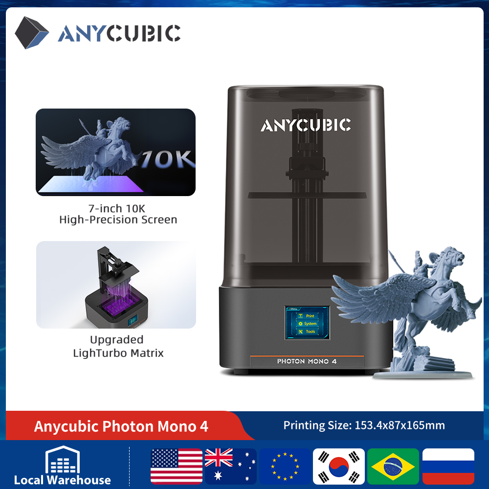 PREORDINO Stampante 3D ANYCUBI - 3D Printing Uv Resin recensione e prezzo