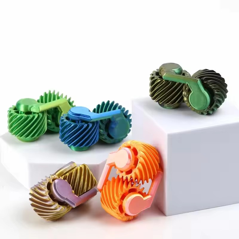 1 Pezzo Fidget Spinner Stampat - 3D Printing Gears recensione e prezzo